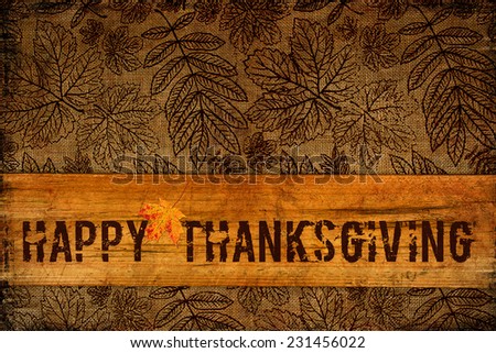 Happy Thanksgiving Background 