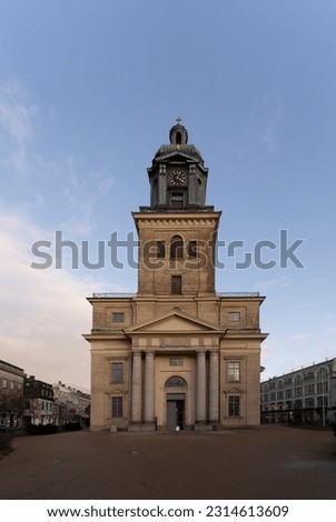 Gothenburg Cathedrals in the second largest city in Sweden, Europe Royalty-Free Stock Photo #2314613609