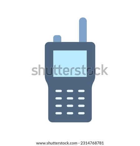 Walkie Talkie icon image. Suitable for mobile application web application and print media.