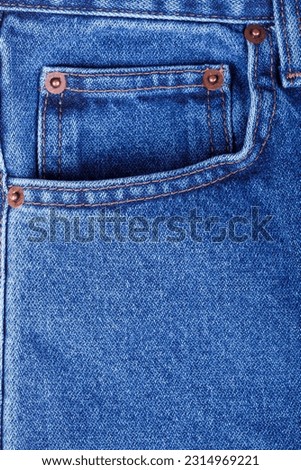 blue color jeans texture on white background close up