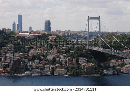 A panorama from Otagtape in Istanbul