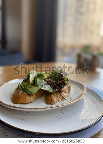 Eat tasty and yummy food at the restaurant with my pal Royalty-Free Stock Photo #2315025853