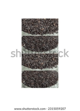 Chia seeds are an excellent source of fiber,which can improve heart health,reduce cholesterol and promote intestinal health.But too much eating and drinking chia seeds can harmful for body. Royalty-Free Stock Photo #2315059207