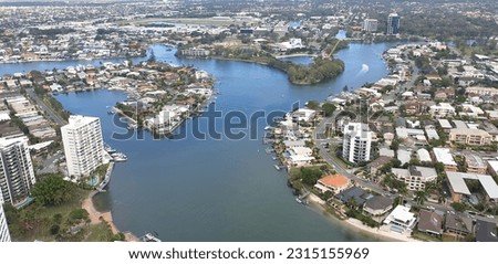 Nerang River in the Gold Coast Royalty-Free Stock Photo #2315155969