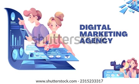 Digital Marketing Banner can be used at multiple plat forms
