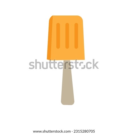 Ice-cream vector minimalist image or logo or clip art