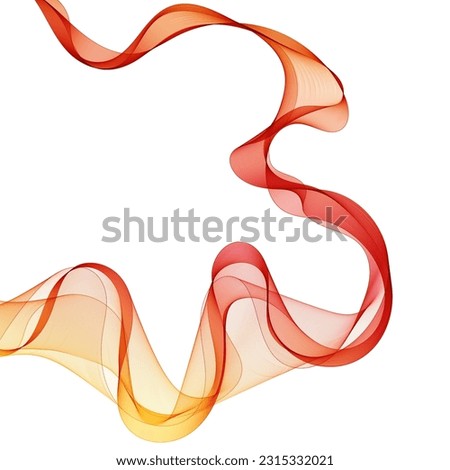 colorful abstract wave. layout for presentation.