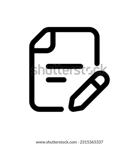 Simple Homework icon. The icon can be used for websites, print templates, presentation templates, illustrations, etc Royalty-Free Stock Photo #2315365337