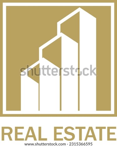 Free vector buildings real estate logo