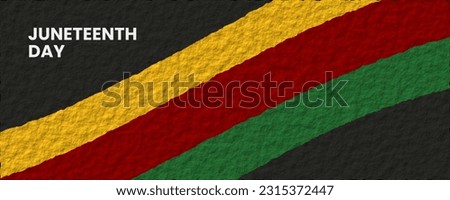 Black history or juneteenth freedom day background vector. African American. State holiday design shape style. suitable for banner, poster