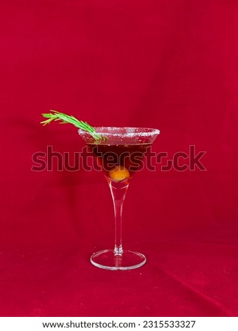 martini rosso bianco d'ore rosato extra dry diero varieties spices fruits party invitation organization bar night club pre-dinner snack elegance yellow red green blue alcohol glass drink coctail cold  Royalty-Free Stock Photo #2315533327