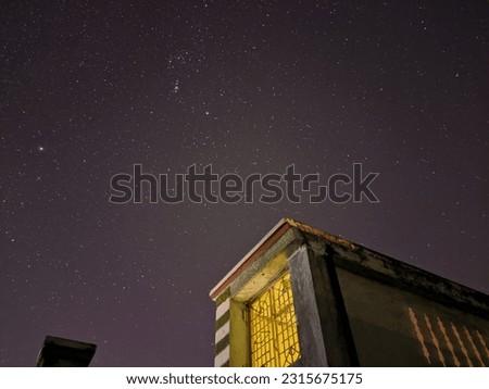 beautiful night sky photo with stars 