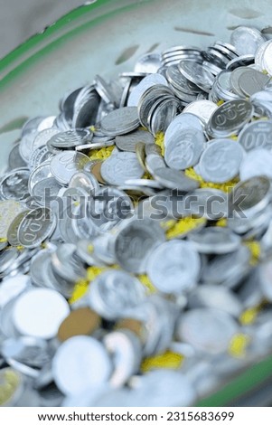 A fraction of coins for a birthday tradition