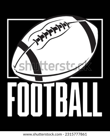 American football t-shirt, Football vibes t-shirt, Football Card 