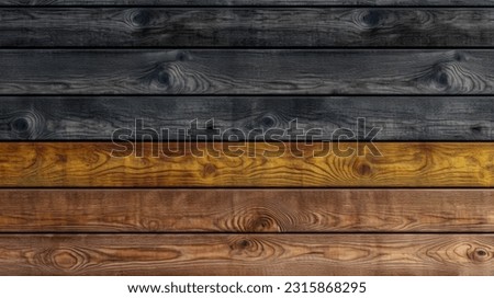 Flat Wooden Surface Top View Made Of Flat Boards Created By Artificial Intelligence For Decorative And Design Purposes