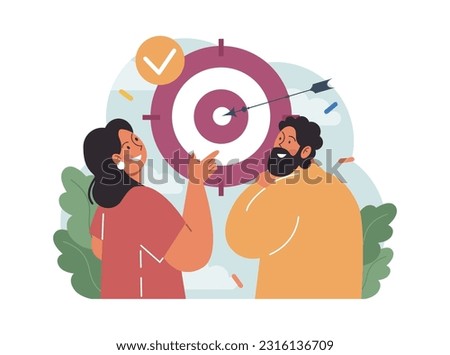 Group of people celebrating an overall victory. Teamwork or friends achievement. Happy characters together, corporate success. Flat vector illustration