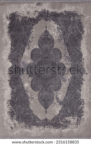 colorful modern carpet photo taken against a white background
