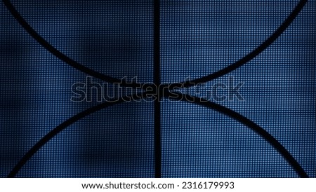 The texture of wire protection micro boxes and blue mood background