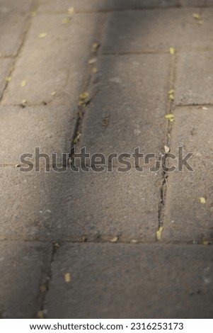 Sidewalk rough pavement texture background 