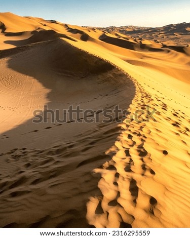 Dunes desert sahara dubai brown adventure travel airshot 