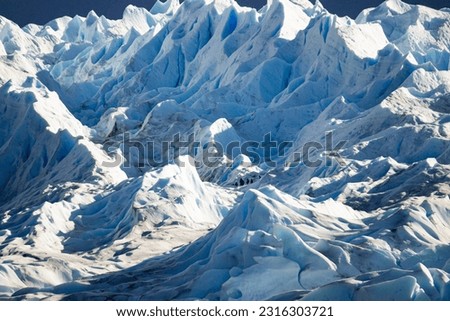 glacier winter patagonia argentina travel ice