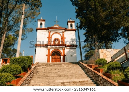 SAN CRISTOBAL DE LAS CASAS, MEXICO - may 2023 San Cristobalito church. High quality photo Royalty-Free Stock Photo #2316349161