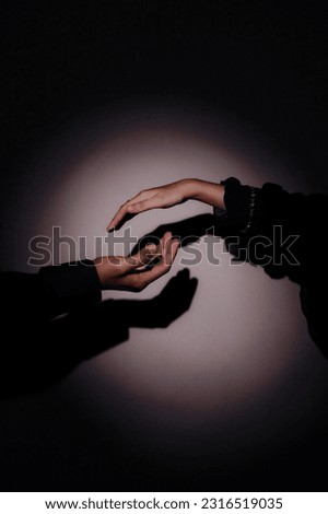 hands photo conceptual low key photography