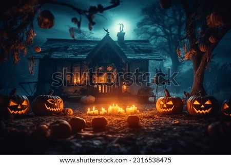 Halloween , pumpkin, spooky, celebration , halloween concept