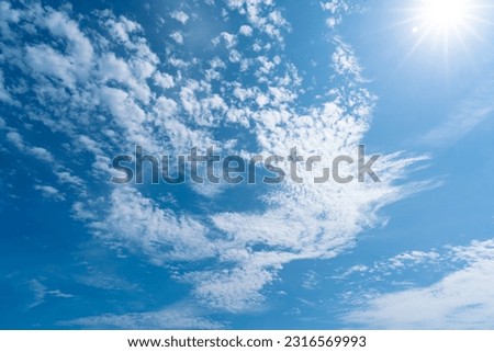 Background Sky Sea Landscape Vector Illustration