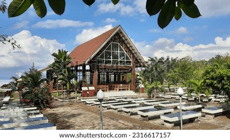 
Fatimah Prayer Hill in Larantuka, East Flores Regency Royalty-Free Stock Photo #2316617157