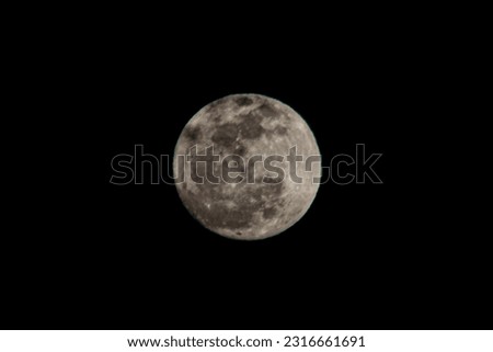Moon night background dark science