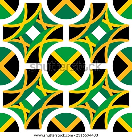 jamaica pattern. tracery design. abstract background. vector illustration