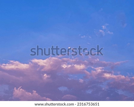 Pink blue gold gives a Barbie-like mood. Royalty-Free Stock Photo #2316753651