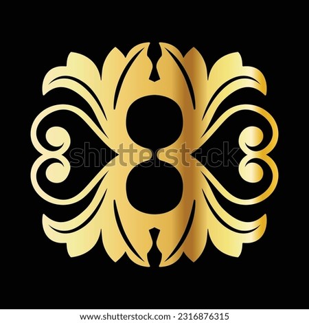 Free vector luxury ornamental elements collection editable for your needs,web,design,print, poster free vector image