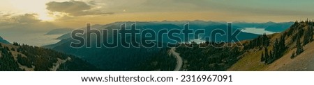Hurricane Ridge at Sunrise | Olympic National Park, Washington, USA Royalty-Free Stock Photo #2316967091