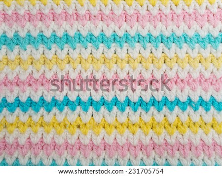 Pastel Colored Wool Background
