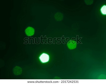 A Green Blurred Glitter Picture