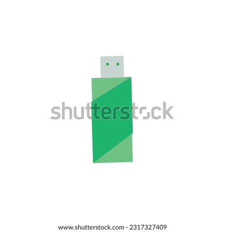 pendrive icon vector from office collection. Thin line pendrive outline icon vector illustration. Royalty-Free Stock Photo #2317327409