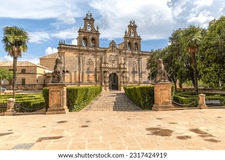 
The Basilica of Santa Maria in Úbeda is a magnificent church located in the city. It is one of the most notable examples of Renaissance architecture in the area.  Royalty-Free Stock Photo #2317424919