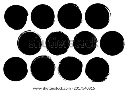 black graphic elements for product design, banners and buttons. Vector illustration. stock image.
