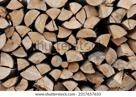 trunks pile, wood industry,natural wooden background