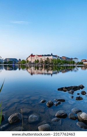 Beautiful summer cityscape. Helsinki. Finland Royalty-Free Stock Photo #2317762463