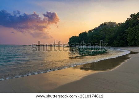 Sunset at Andaman and Nicobar Island, India