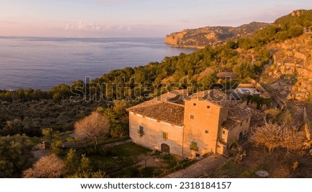 La casa d´Amunt, Llucalcari, Deià, comarca de la Sierra de Tramontana, Mallorca, balearic islands, Spain