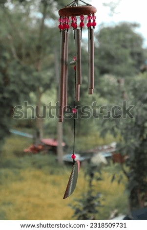 a mobile hanging to decorate a house