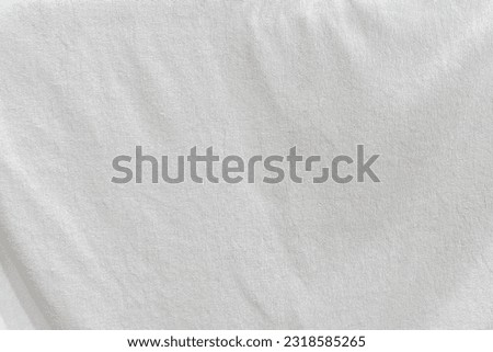 White towel texture background with small wave pattern was taken with soft light.