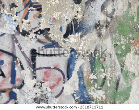 Grungy Grunge Graffity. Funky Graphic Scratch. Dirty Grafitti Texture. Dirty Protest Graffitti Artwork. Unusual Wall Spray. Modern Art Abstract Concept. Urban Grunge Drawing. City Street Brush Paint.