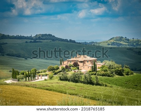 Views travelling around Tuscany, Italy Royalty-Free Stock Photo #2318765185