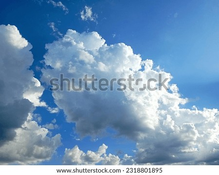Beautiful Blue Sky and clouds