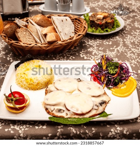 European kitchen food photos for restaurant and cafe menu. Delicious foods photography